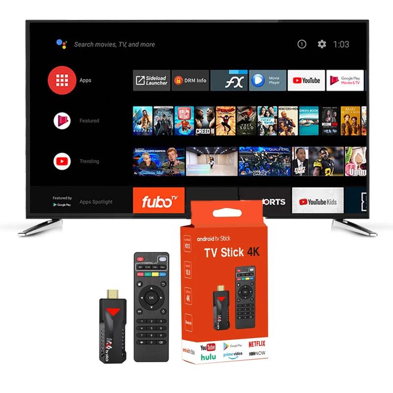 11.2x3.6x1.2cm M96 TV Stick OpenVG1.1 2.4G 5G Wi-Fi с видеоформатом VP6