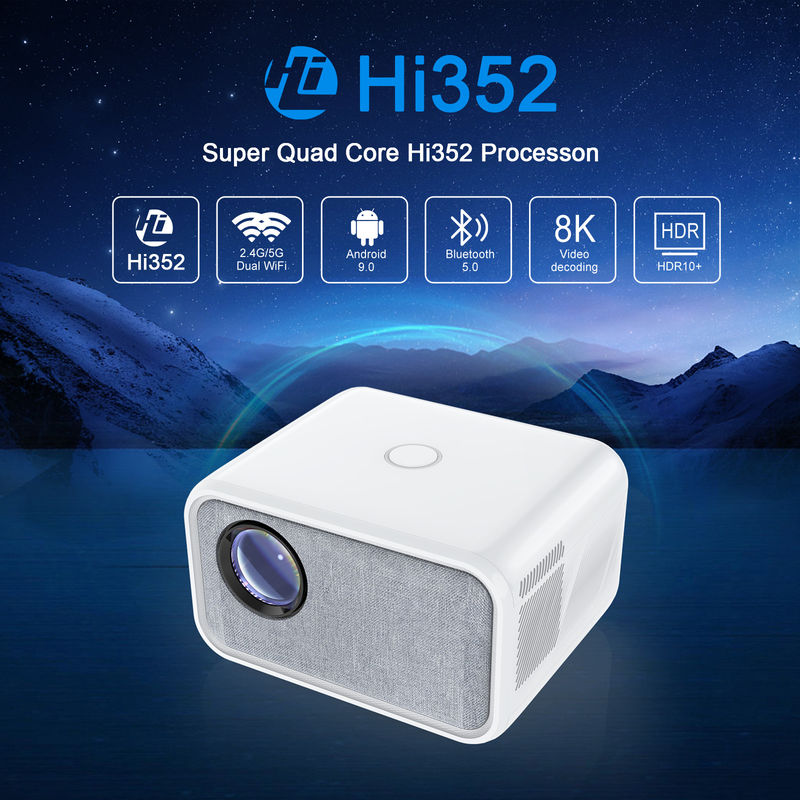 Мульти-сцена 110V-240V 50-60Hz HD Мини-LED T5 Проектор Андроид 9.0