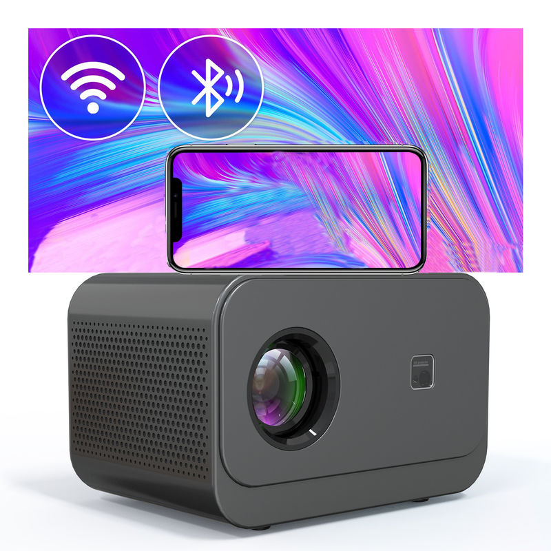 Передняя проекция 1024*600P Новый продукт Электрический фокус LED+LCD HDMI Smart Projector