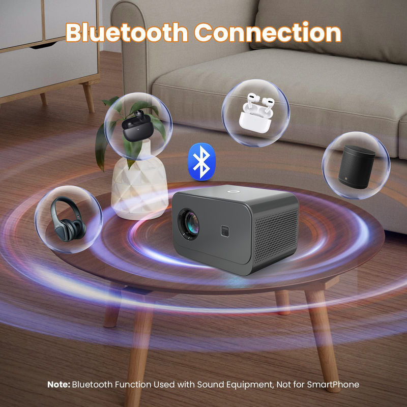 Многофункциональный электрический фокус LED+LCD HDMI T300 проектор для домашнего кинотеатра