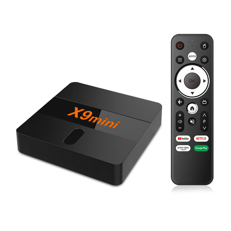 Android 9.0 TV Box голосовое ИР дистанционное управление 1 ГБ / 8 ГБ Поддержка умного приложения