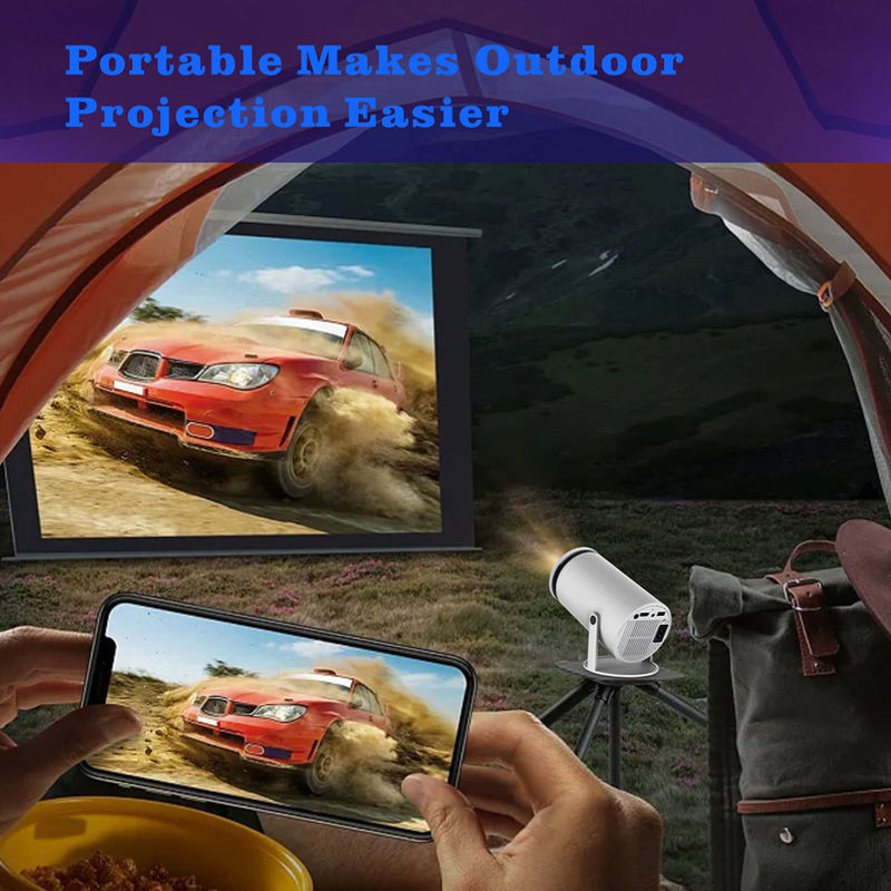 Портативный ЖК-проектор HY300 с 1280*720P Native Resolution 2.4G/5G/BT4.1