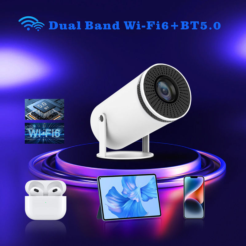 Мини портативный видеопроектор Android 11 HY300 wifi BT Smart Home Theater HY300 Проектор с пультом